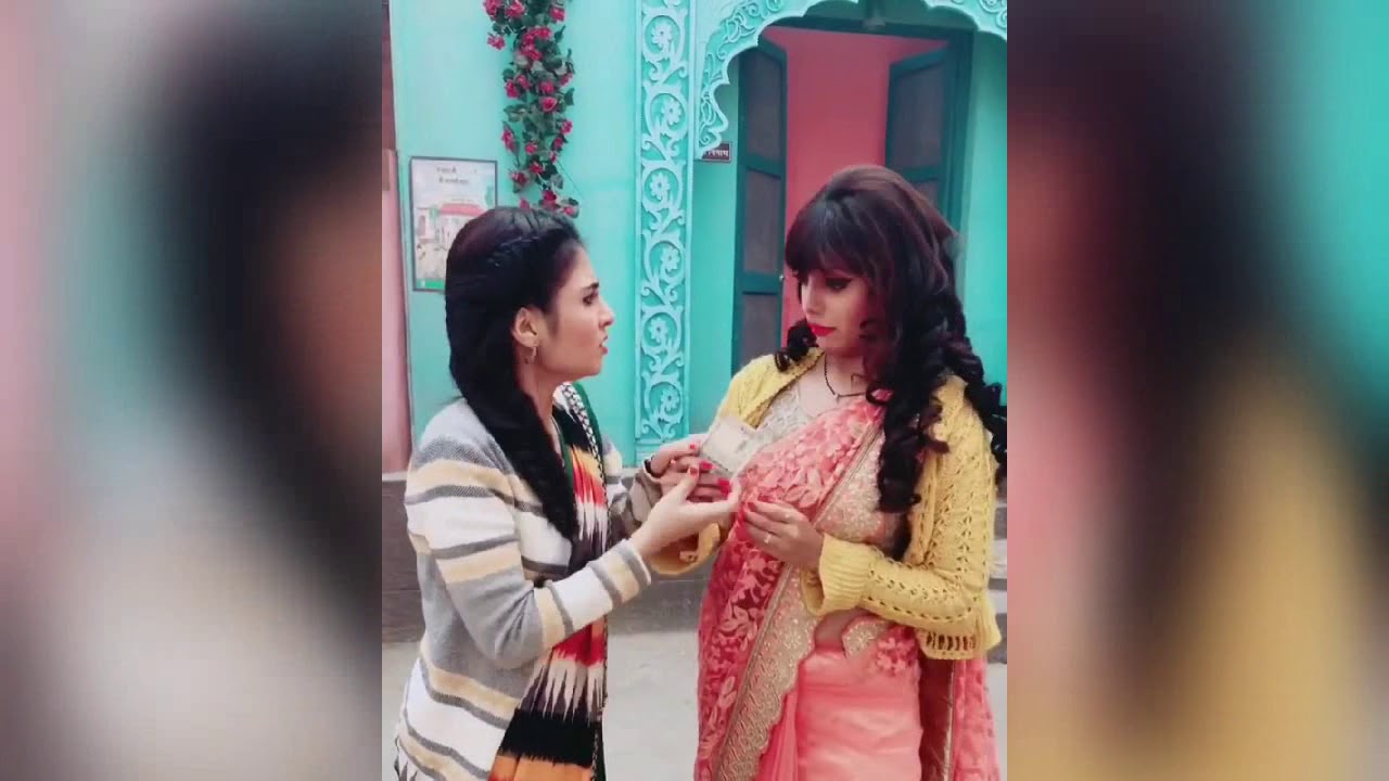 Ojaswi Arora Pari And Dharti Bhatt Pratibha Off Screen Masti Kya Hal Mister Panchal 