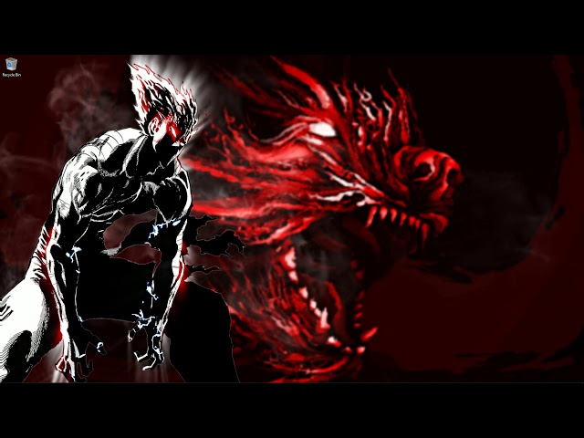 Cosmic Garou vs Saitama - One Punch Man [ Live Wallpaper Engine