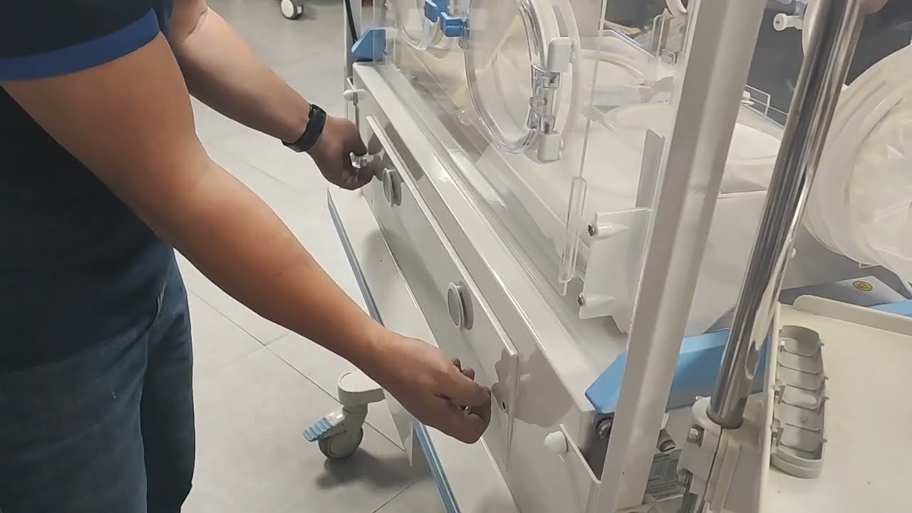 How to replace dust filter of YP-920 Ningbo David Infant Incubator