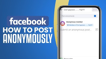 How To Post Anonymously On Facebook Group (2025) Easy Tutorial