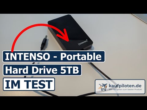 Intenso Externe Festplatte im Test (5TB  |  2,5 Zoll)  |  kaufpiloten.de  |  #intenso #festplatte