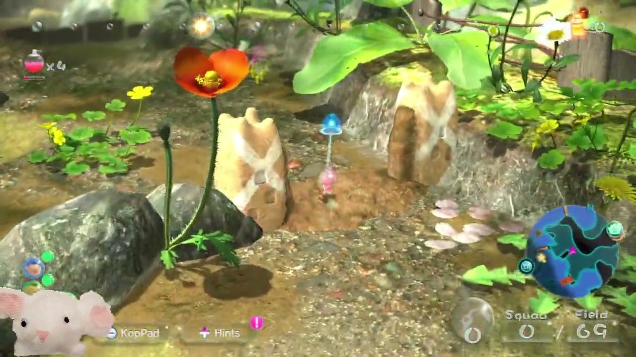 Quaggled Mireclops Boss Fight - Pikmin 3 Deluxe