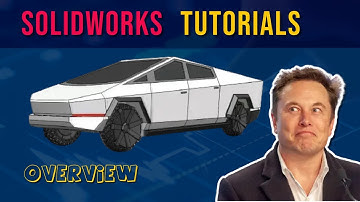 Overview Cybertruck Modeling by SolidWorks Tutorials.