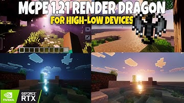 Best Realistic Shaders For MCPE 1.21+ | No Lag + Render Dragon Support