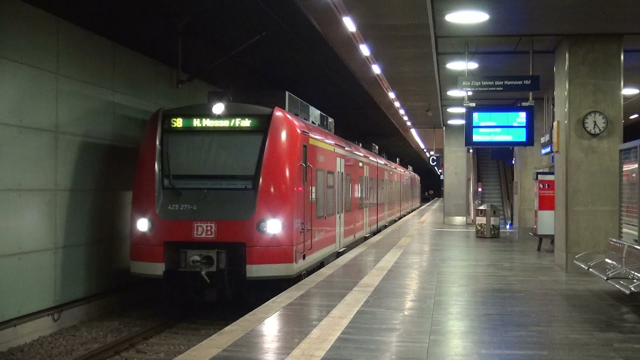 S8Messeverkehr am Flughafen Hannover 13.11.2015 YouTube
