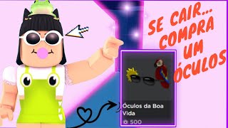 SE CAIR NO TOWER OF HELL COMPRA UM ÓCULOS DE ROBUX!!! (Roblox)