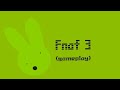 Five nights at Freddys 3 gameplay