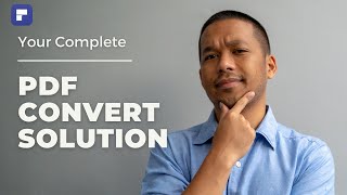 your complete pdf convert solution - wondershare pdfelement