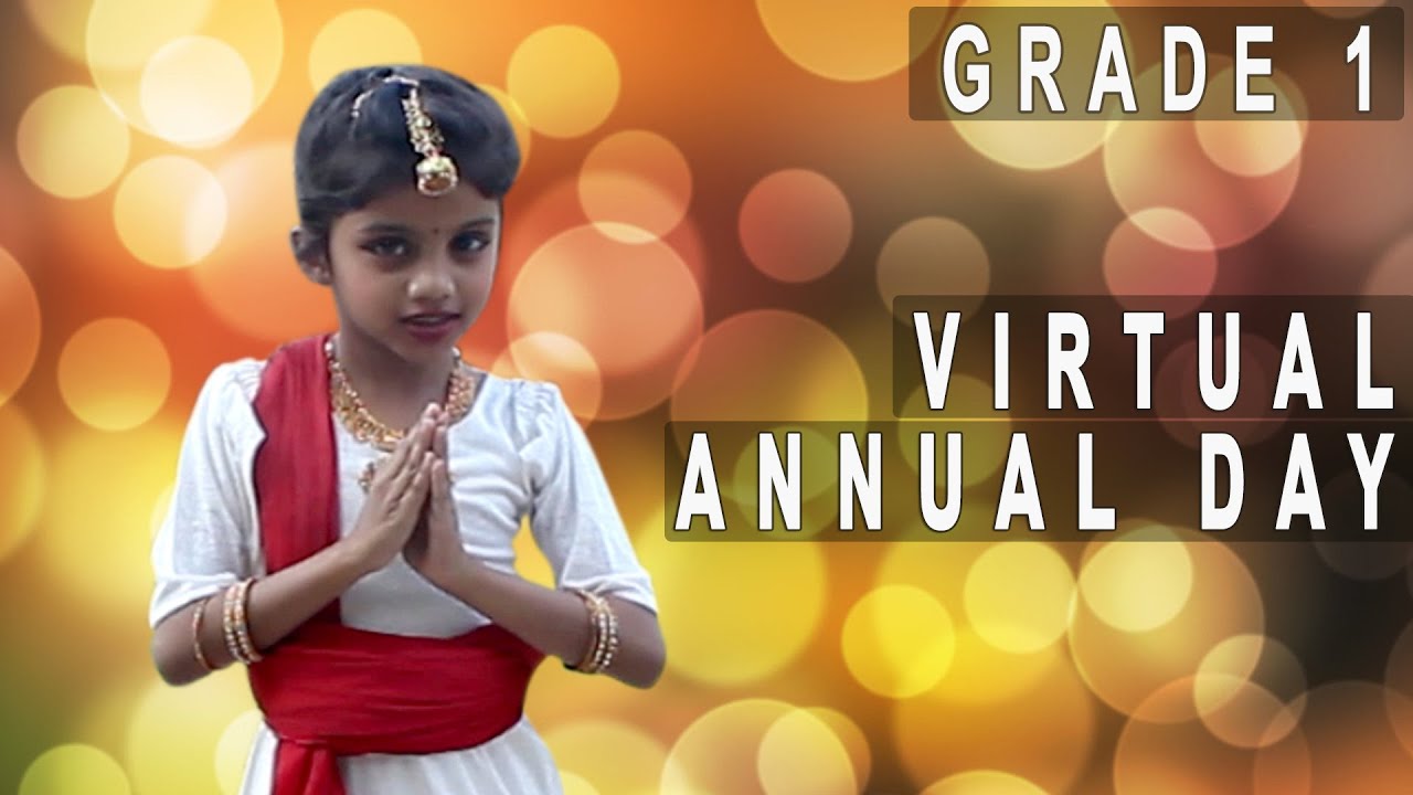 Grade 1 Dance | EKADANTAYA VAKRATUNDAYA | Virtual Annual Day - YouTube