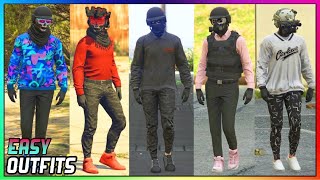 Top 5 Best Easy To Make Male Tryhard Outfits #51 (GTA Online)