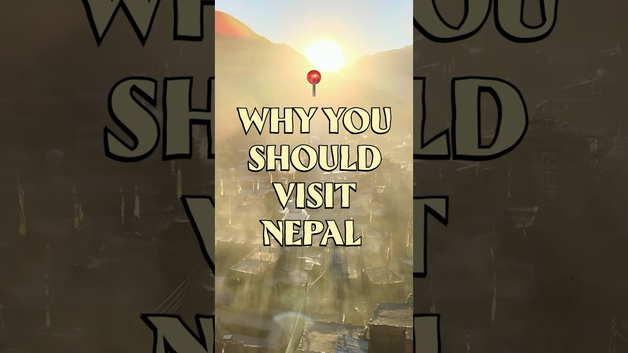 Nepal is a heaven to visit 🏔️🇳🇵#shorts #travel #nepal