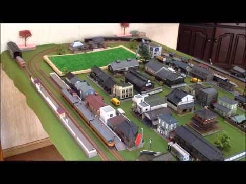 【鉄道模型】小江戸蔵の町並み走行編