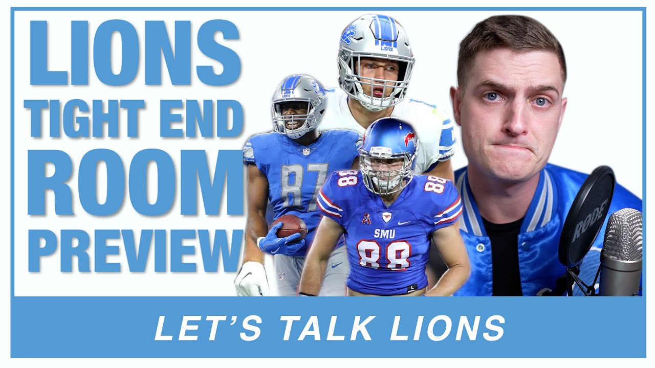 Lions TE Depth Chart Preview YouTube