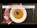 Deliciosa crema de marisco fácil y rápida