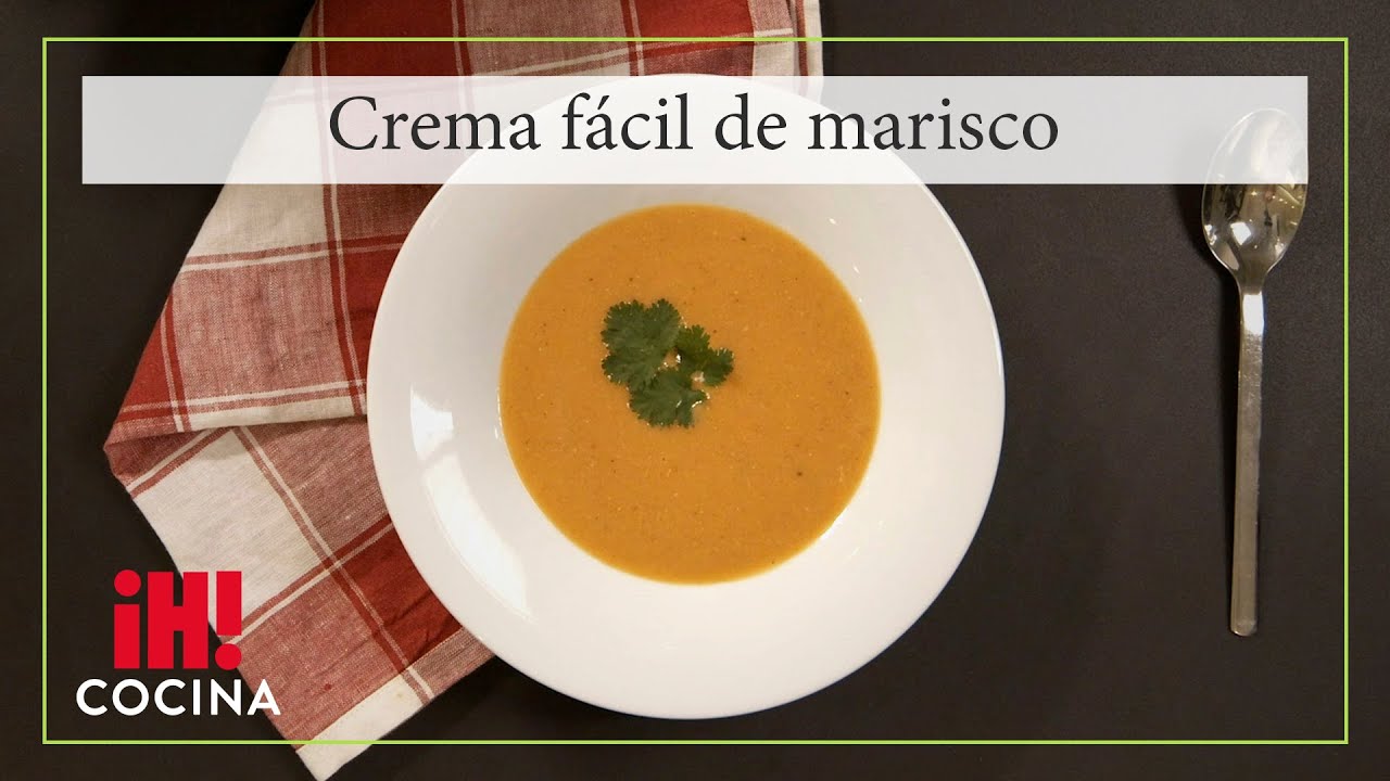 Deliciosa Crema De Marisco Facil Y Rapida Youtube 