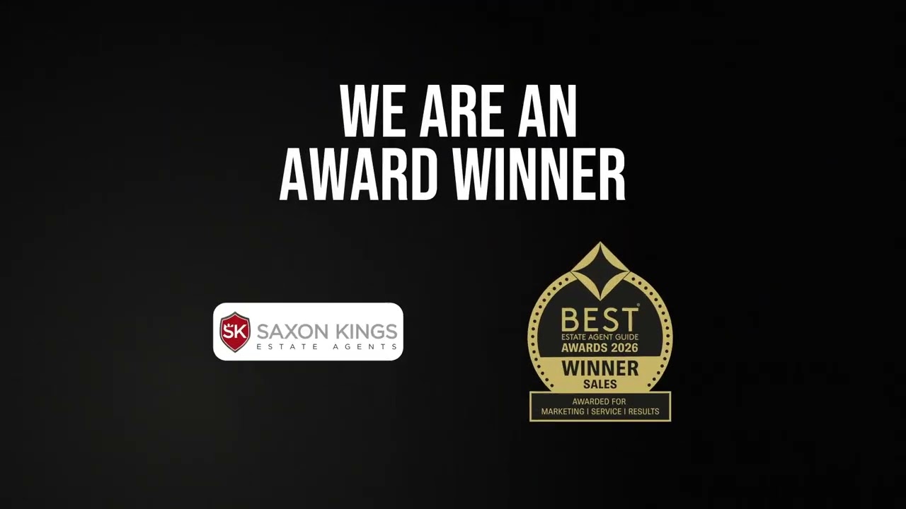 Gold Award Winner in the Best Estate Agent Guide Awards 2026