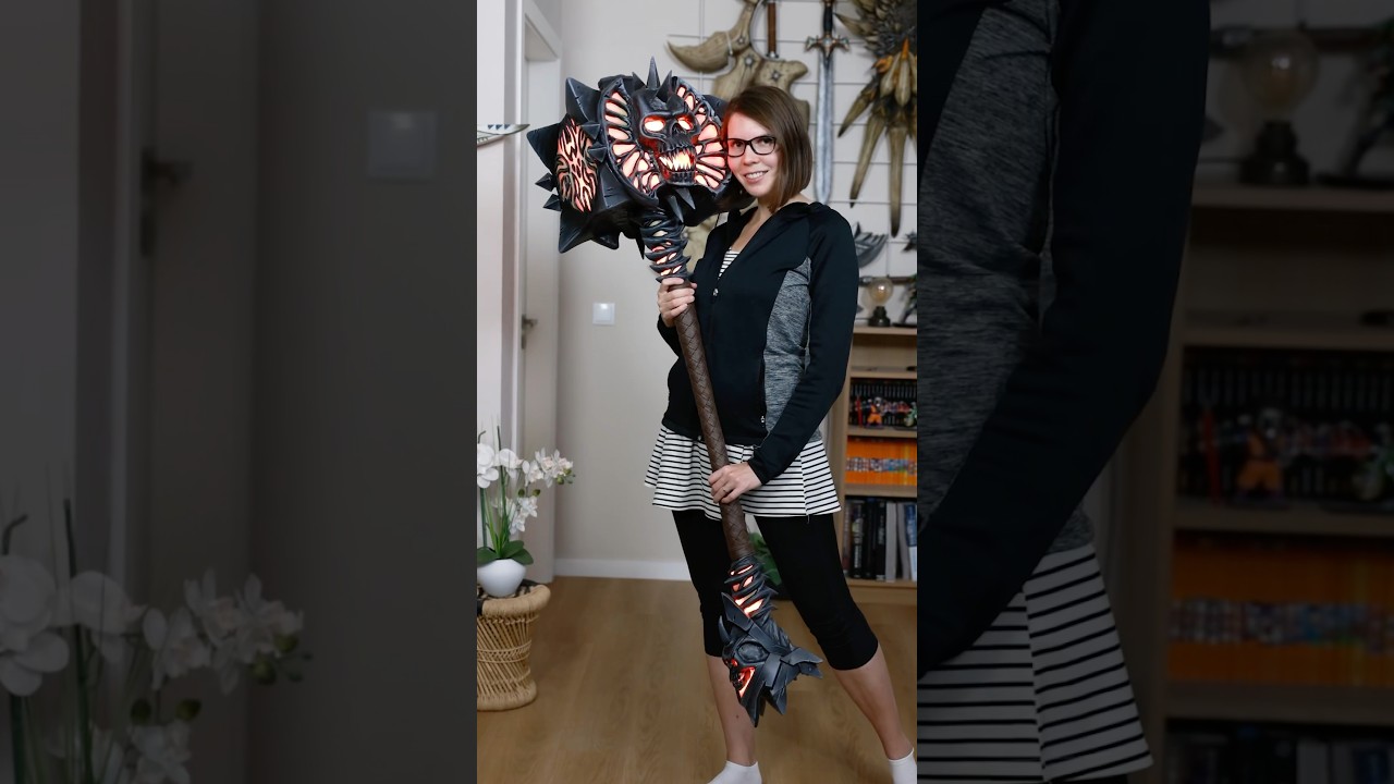 My favorite LED props! ⚡️ #cosplay