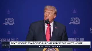 Trump Warns Iran Against Nuclear Weapons, Issues Strong Military Claims