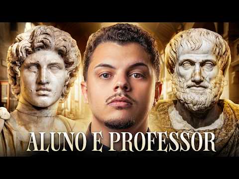 a HISTÓRIA de ARISTÓTELES e ALEXANDRE, o GRANDE