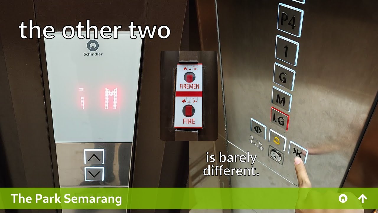 The Other Two Schindler 5500 Elevators · The Park Semarang