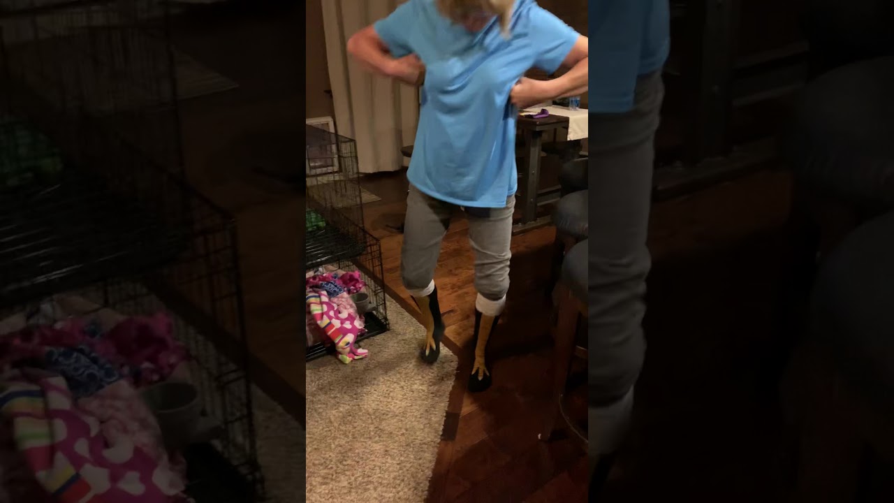 Hilarious Chicken leg socks!!!!