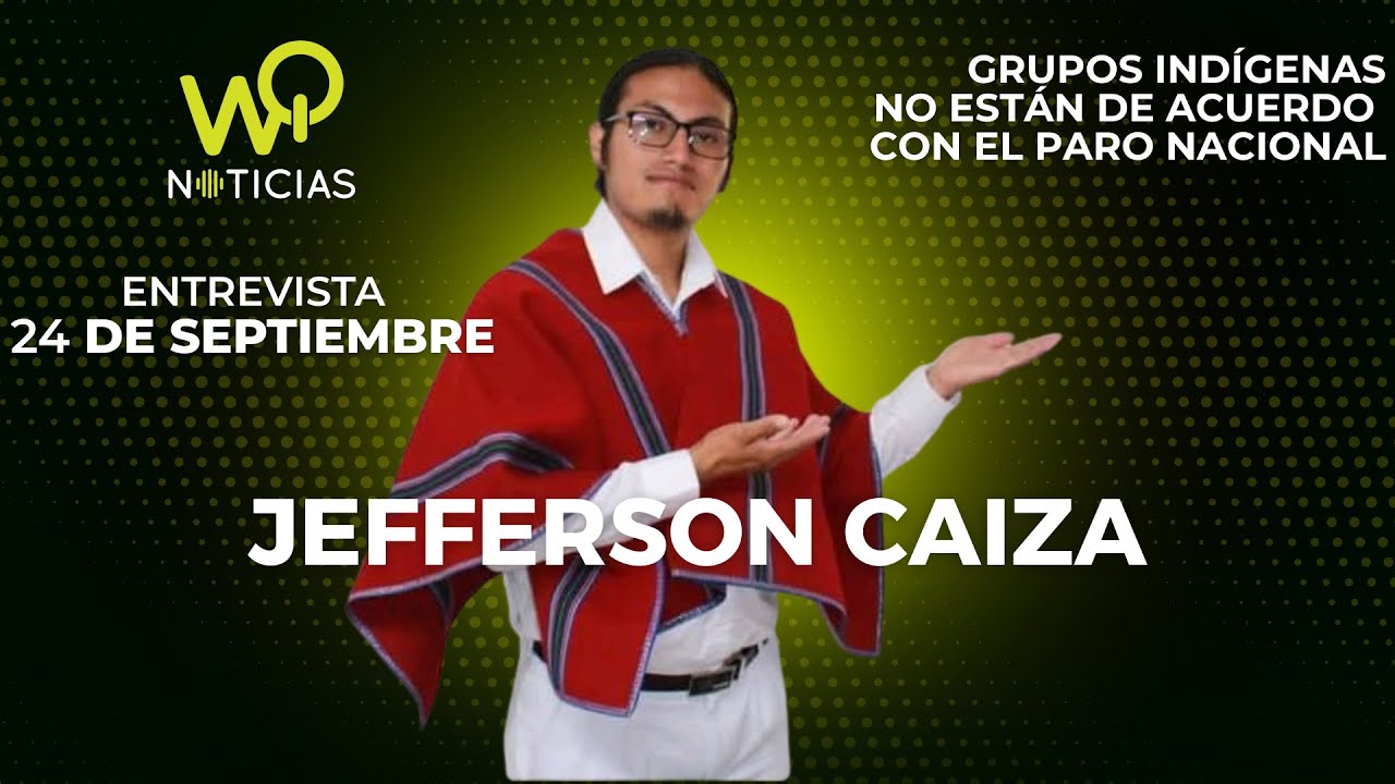Ing. Jefferson Caiza, Integrante del Pueblo Pilahuín.
