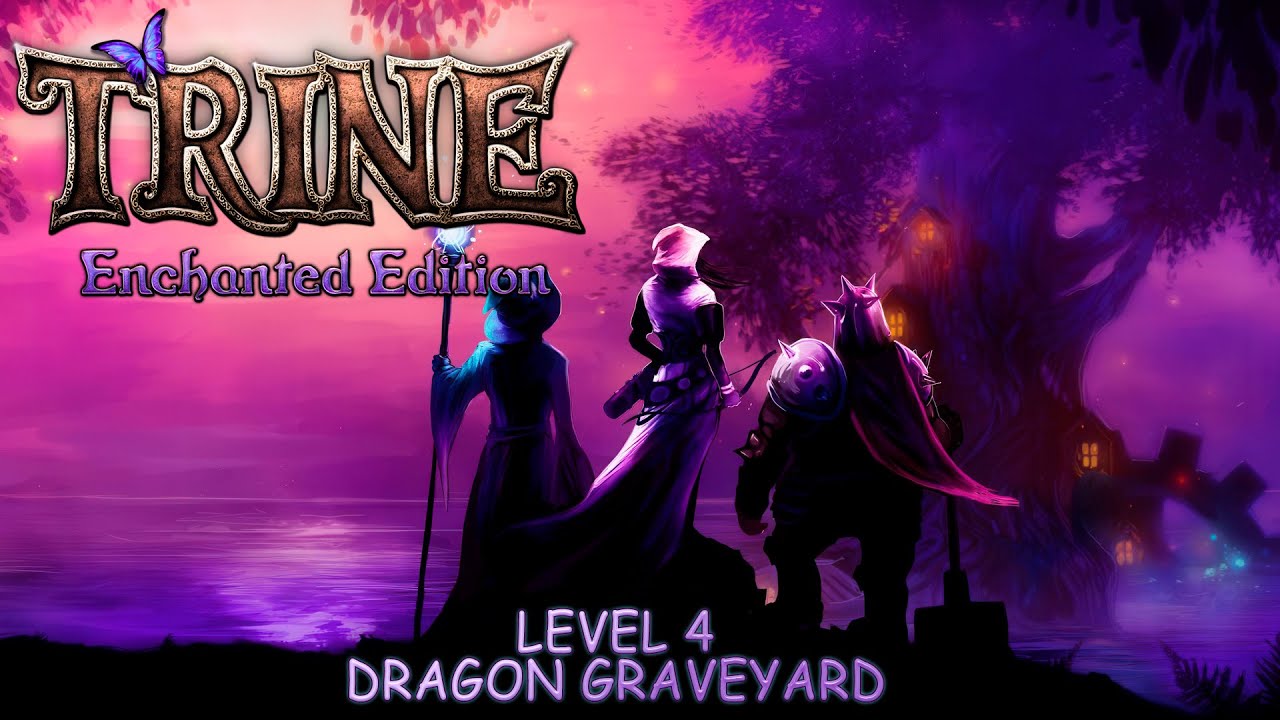 Trine: Enchanted Edition - Level 4: Dragon Graveyard (No Commentary)