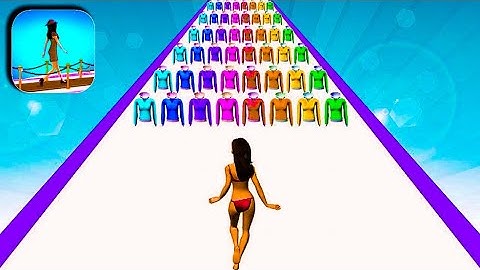 Clothes Run in All Levels Trailer iOS, Android New Update Gameplay Walkthrough Mobile Game ZXGUJOP