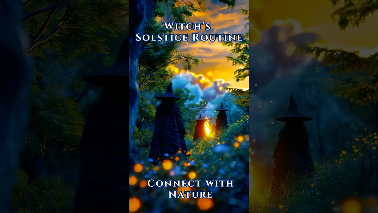 Healing｜Witch’s Solstice Routine  – Connect with Nature 