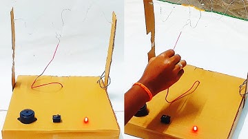 Simple Buzzer Game || Buzzer game using Led Light, Switch, Battery and Buzzer || Science Project