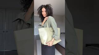 Cuyana Classic Easy tote, The Row Lulu boots, Massimo shirt.  Outfit explained in my recent video.