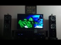 XBOX 360 GAME PLAY ON A PANASONIC 50" ST50 AND 7.4 SUPER SONY MUTEKI HOME THEATRE 1-0