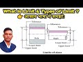 What is the limit | Types of Limit | What are the relationship of limit with tolerance & Fit