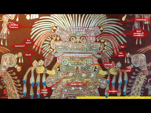 Teotihuacan History: City Planning & the Fresco Murals of the Great Goddess & Tlalocan Explained