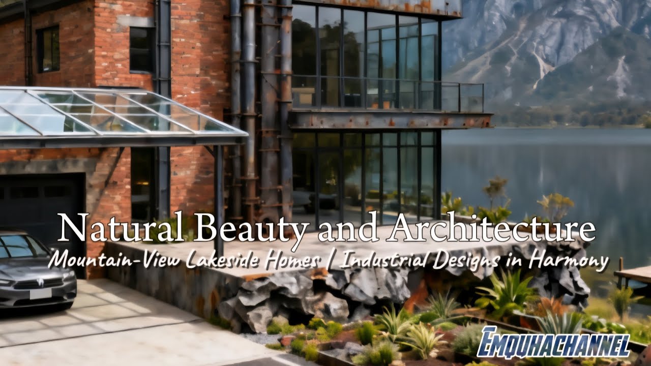 Mountain-View Lakeside Homes | Industrial Designs in Harmony