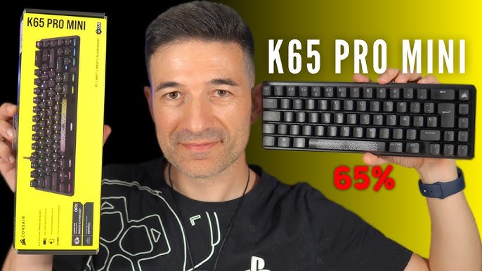 Corsair K65 Pro Mini 65% RGB - Teclado gaming óptico-mecánico