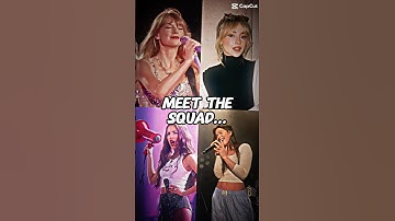 Meet the Squad // @TaylorSwift  @OliviaRodrigo  @sabrinacarpenter  @GracieAbrams  // #shorts