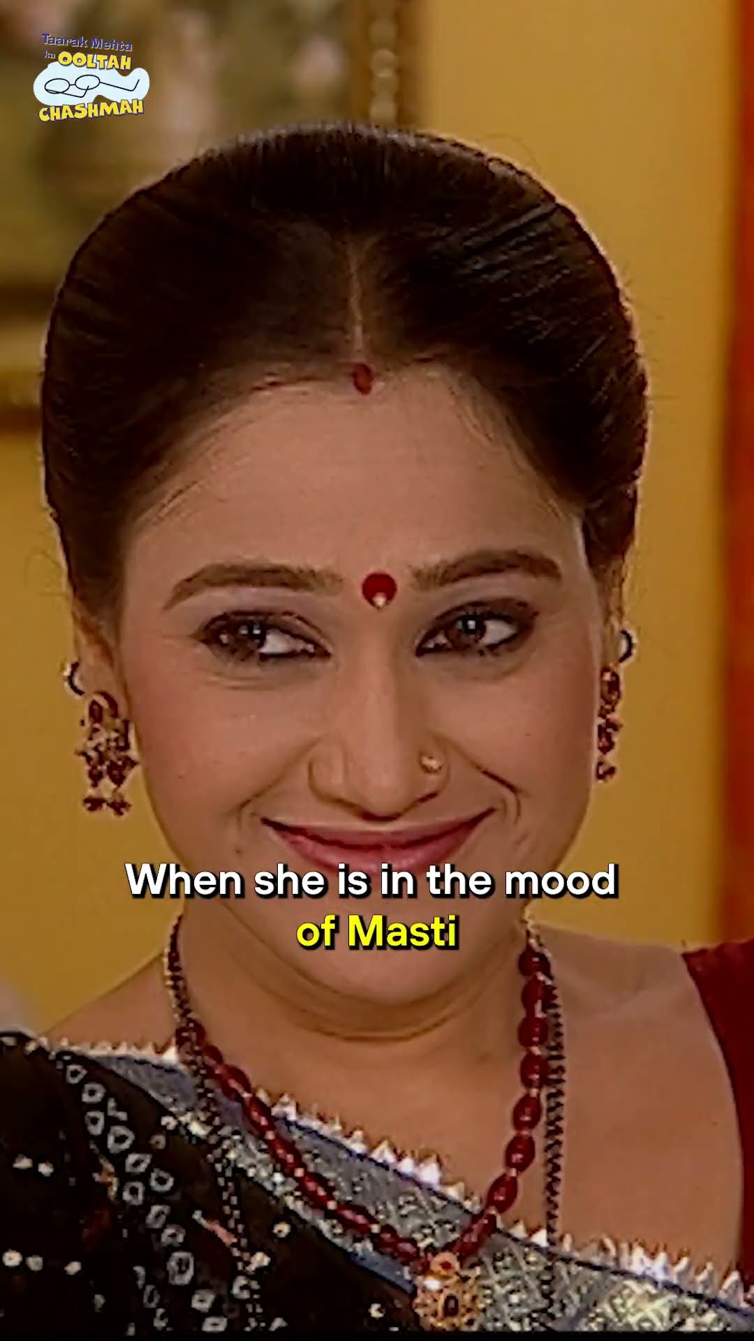 When she is in the mood of Masti #tmkoc #comedy #relatable #shorts #comedyvideo #trendingshorts
