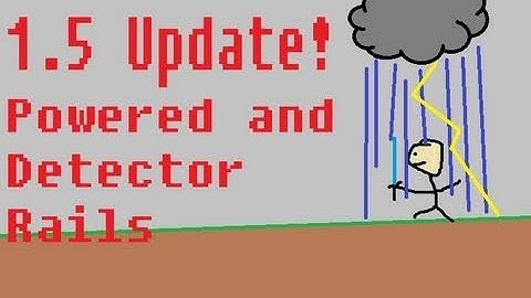 NEW! 1.5 Update Rails! Powered and Detector! (HD)