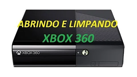 Tem como limpar o leitor do Xbox 360?