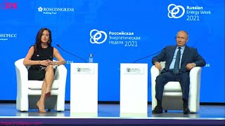 Oct 13, 2021 | Putin's speech &amp; QA at Russian Energy Week International Forum plenary session