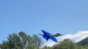 Foam Board F-18 Hornet Maiden Flight