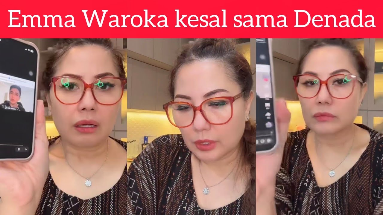 Emma Waroka putar video permintaan maaf Denada
