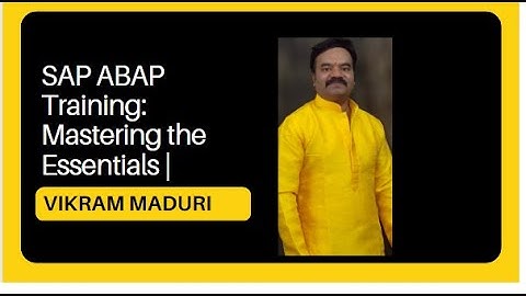 SAP HANA ABAP Training: Mastering the Essentials