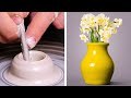 Awesome Pottery Making Ideas || DIY Ceramic Masterpieces by 5-Minute DECOR!
