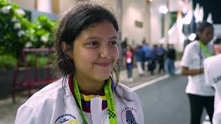 Interview with WFM Vicmary Perez Hernandez, Venezuela | 44th Chess Olympiad, Round 1 |