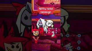 Niffty hotel redesign #hazbinhotel #animation #animated #niffty #procreate #art #artist #meme #memes