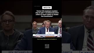 Former ICE employee explains why he quit @briantylercohen