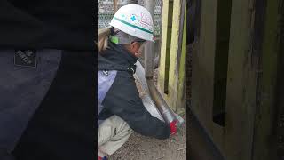 実際にボーリングで土掘ってみた！ #職人 #地質調査 #ボーリング