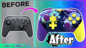 How To Shell Swap #NintendoSwitch Pro Controller- Making The ULTIMATE #Splatoon3 Controller!